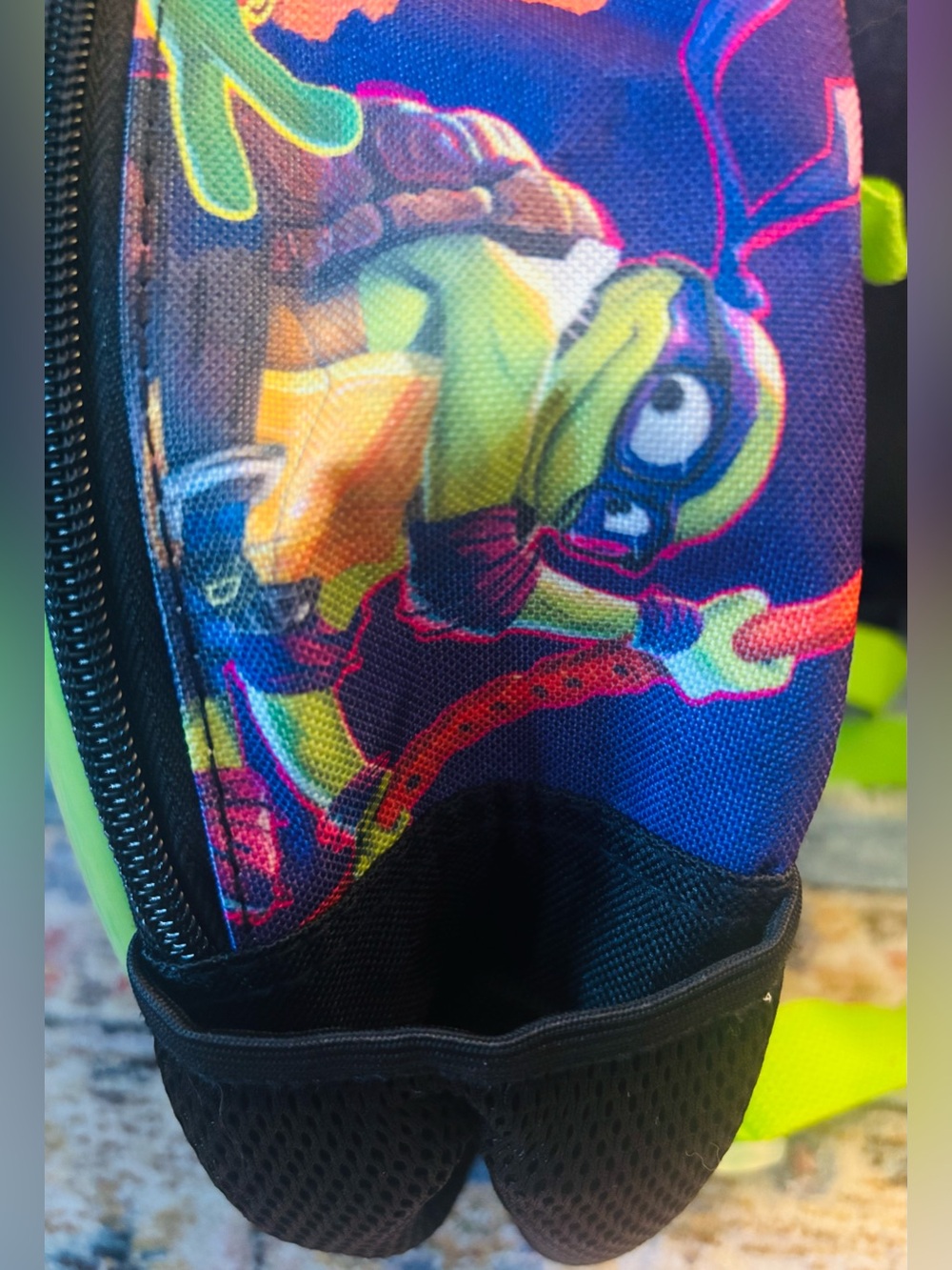 Teenage Mutant Ninja Turtles (TMNT) hard-shell kids' backpack - Picture 5 of 12